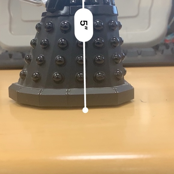 Doctor Dr Who Dalek Image BBC Terry Nation 1963 Action Figure ,Black 5”  Red 3” - Picture 10 of 14